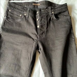 Nudie Jeans (Dude Dan) in black organic cotton